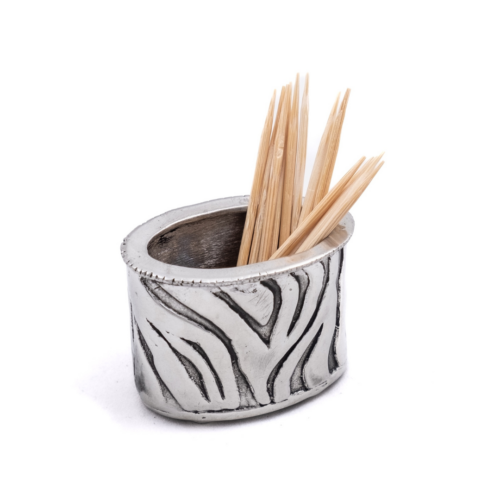 Toothpick Holder Zebra
